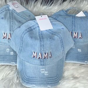 🩵 NEW CLAIRS DENIM MAMA HAT 🩵